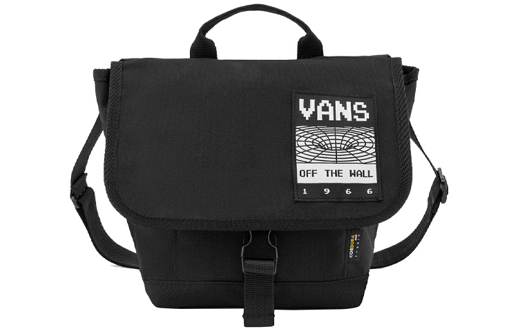 

Vans Полиэстеровый мессенджер Сумка через плечо Кроссбоди Унисекс черный