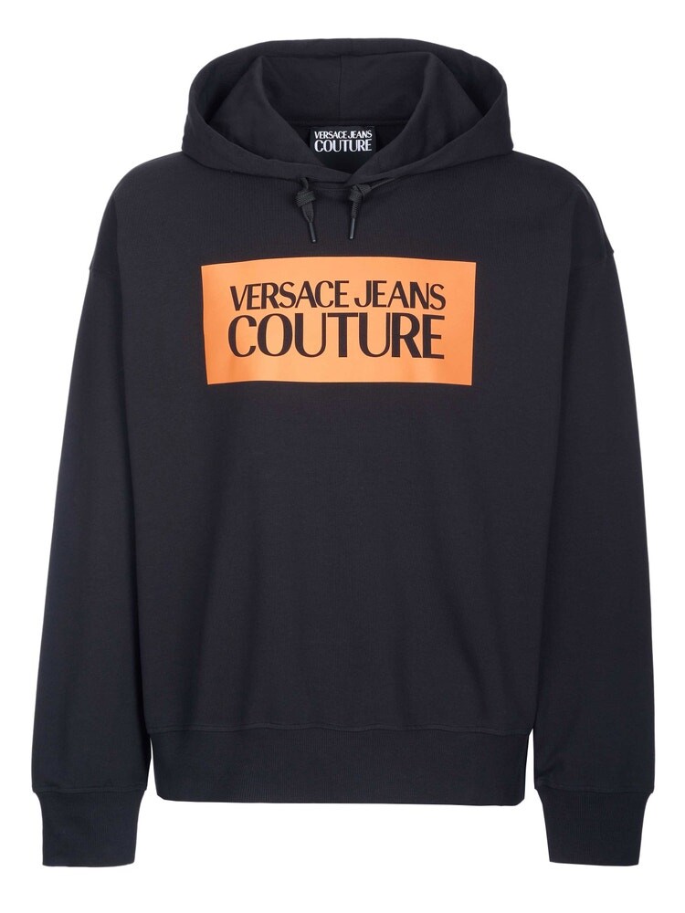 

Толстовка с капюшоном Versace Jeans Couture, черный