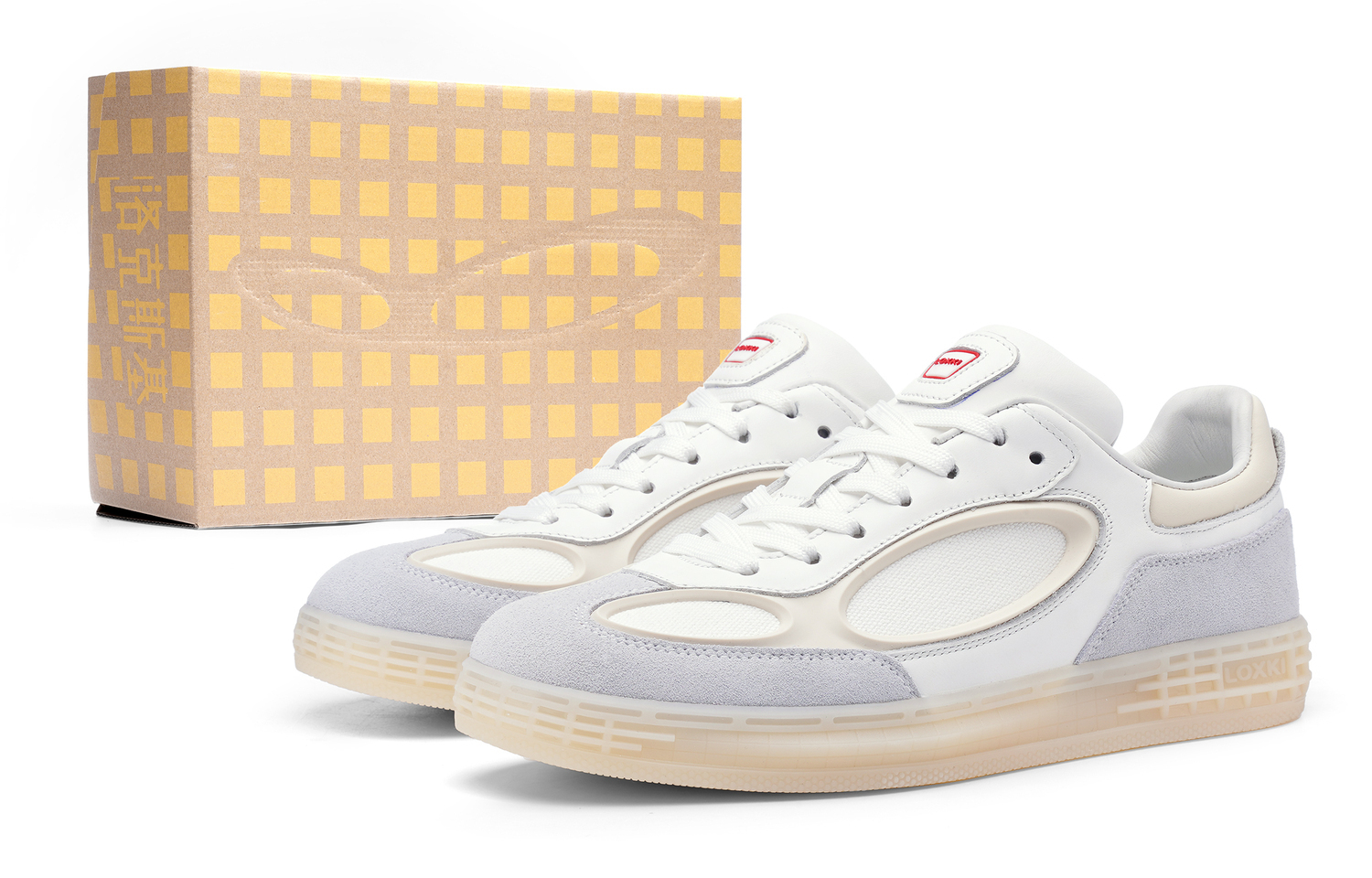 

LOXKI Альфа Раунд Вафля Лоу Топ Скейтборд Унисекс Сырое Какао, цвет Raw Cocoa