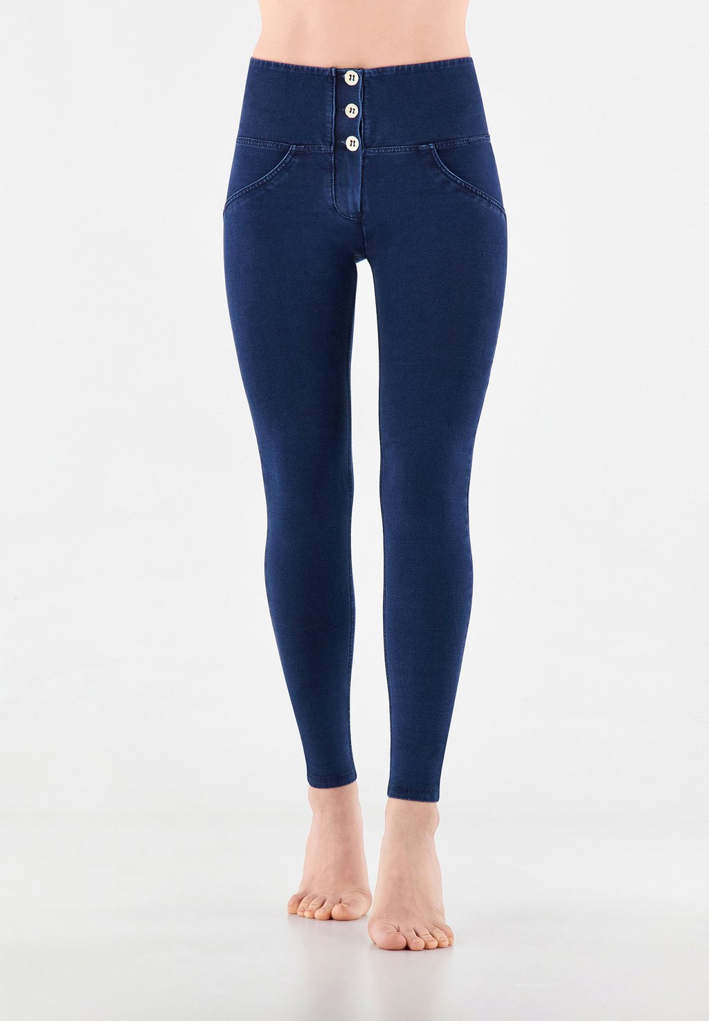 

Джинсы скинни VITA ALTA CON BOTTONI Freddy, цвет Jeans Scuro-Cuciture In Tono