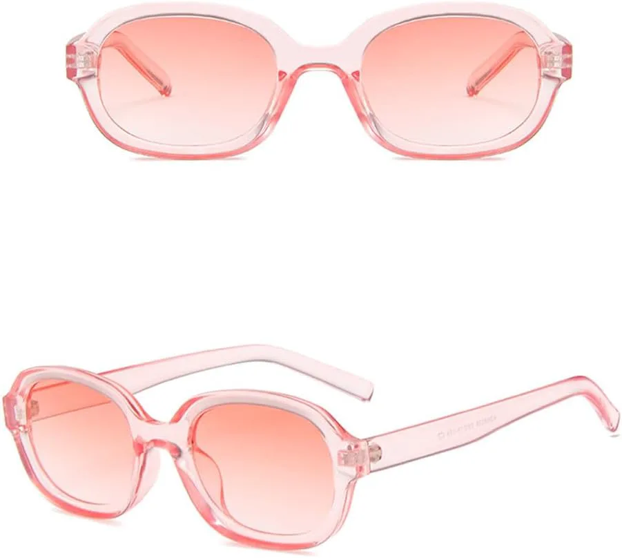 

Солнцезащитные очки 2026 года для мужчин и женщин, модные, овальной формы, для активного отдыха, с защитой от УФ-излучения UV400, розовые MTZJH, One Color