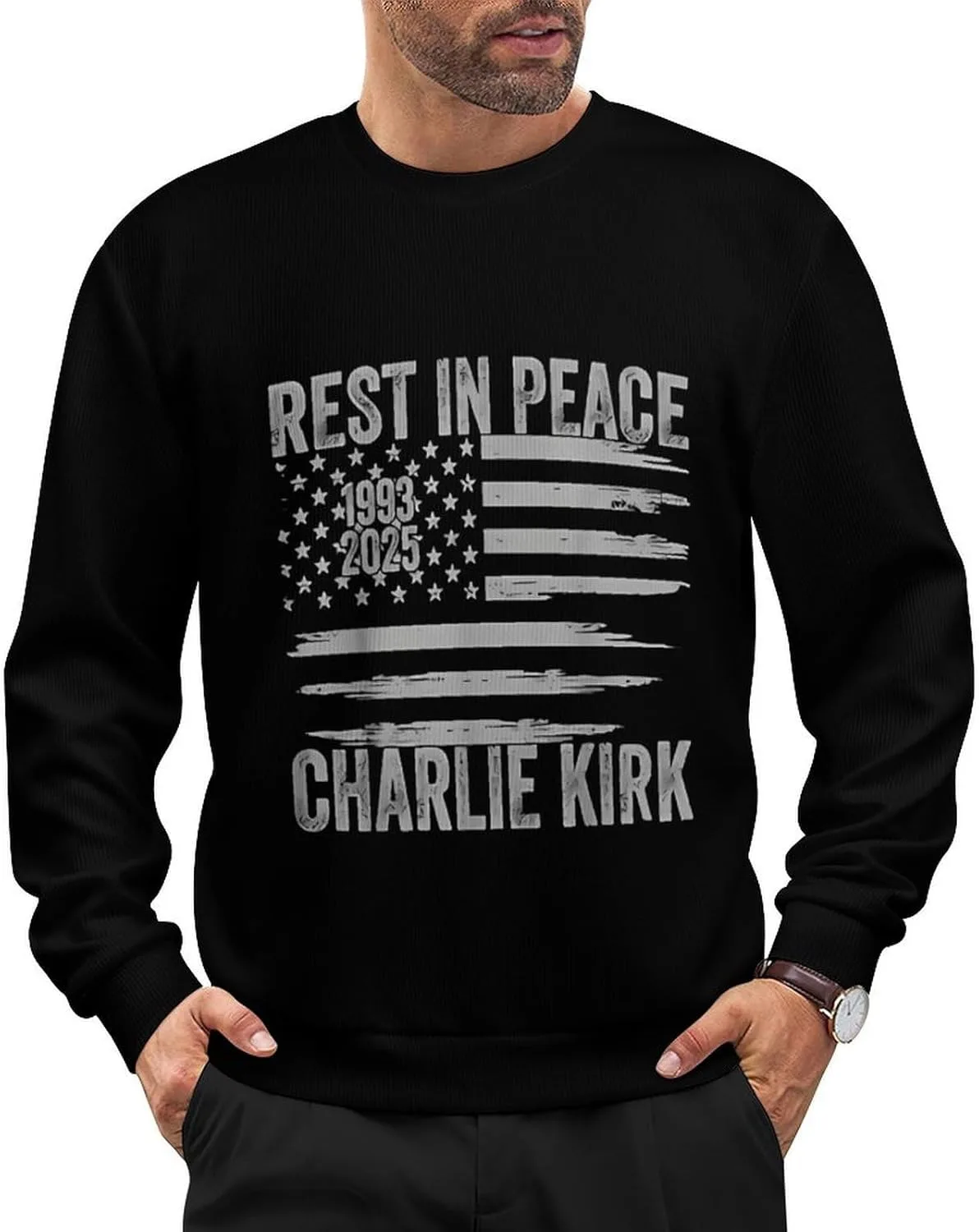 

Свитер Charlie Kirk Unisex CONGIRLBOON
