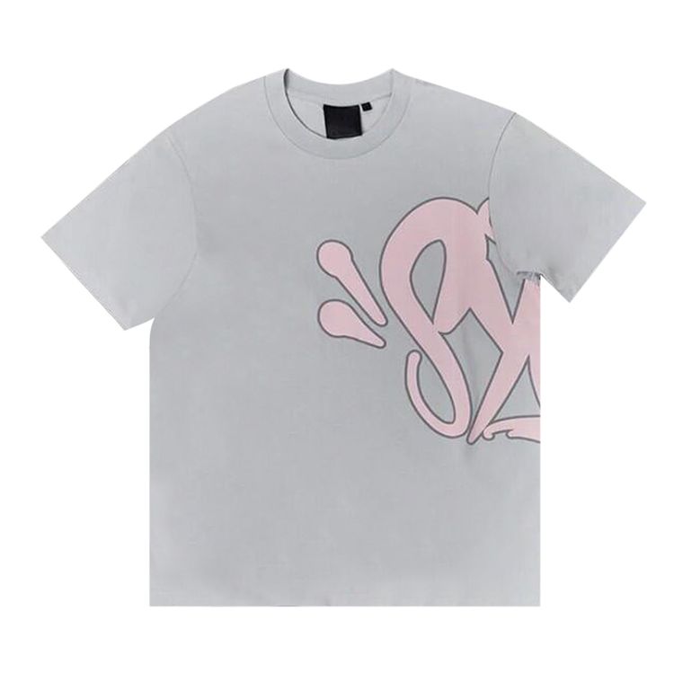 

Футболка Syna World T-Shirt And Short Set 'Grey/Pink', серый