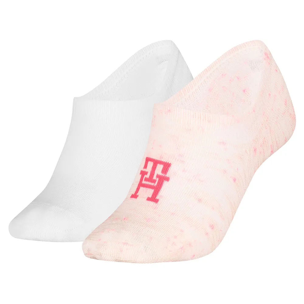 

Носки Tommy Hilfiger Nappy Monogram no show, белый