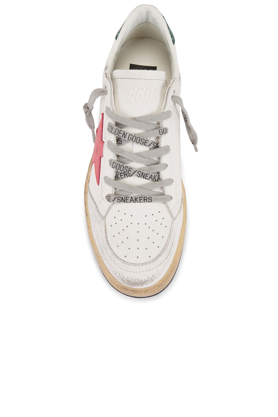 Кроссовки ball star Golden Goose, белый — фото 4