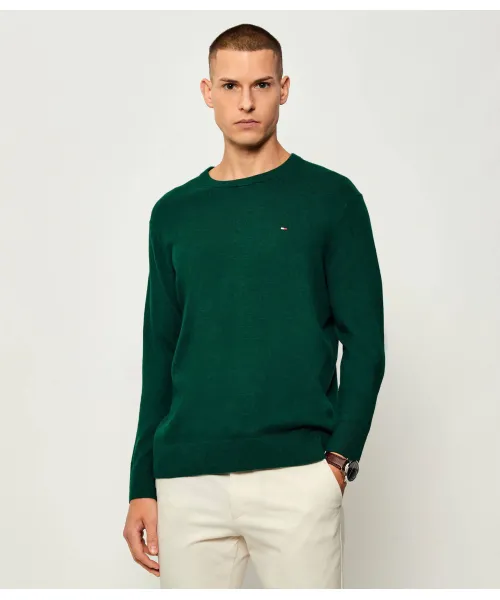 

Свитер Regular fit Tommy Hilfiger, зеленый