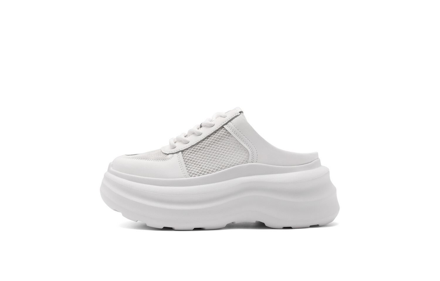 

Кроссовки для образа жизни Женские низкие Belle, цвет White - mesh
