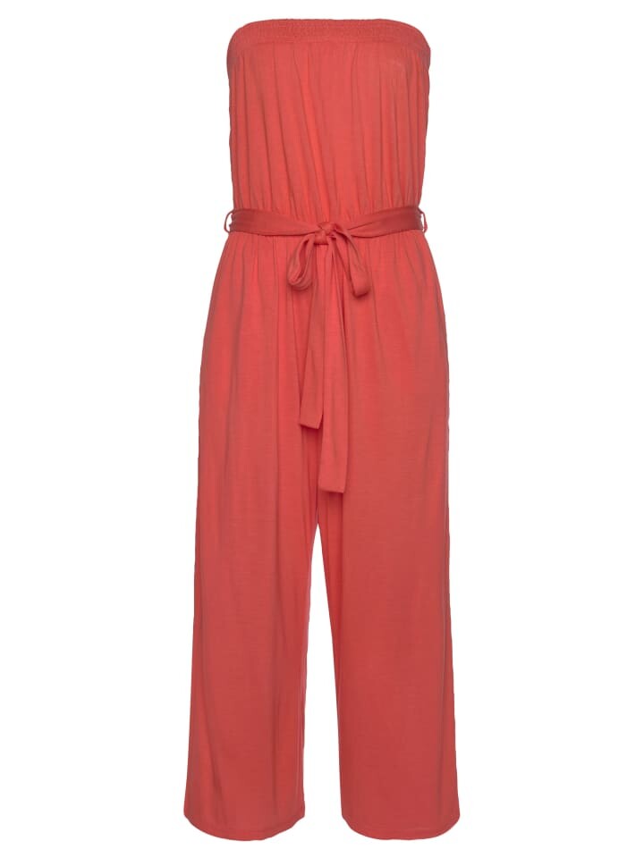 

Комбинезон LASCANA Culotte-Overall, коралловый