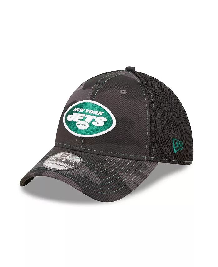 

Мужская камуфляжная черная кепка New York Jets Logo Neo 39THIRTY Flex Hat New Era, зеленый