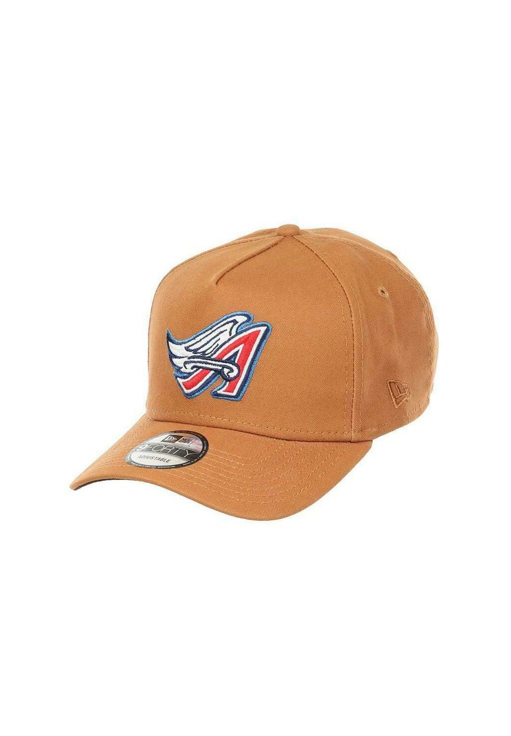 

Бейсболка ANAHEIM ANGELS MLB 40TH SEASON SIDEPATCH 9FORTY A-FRAME SN New Era, цвет braun