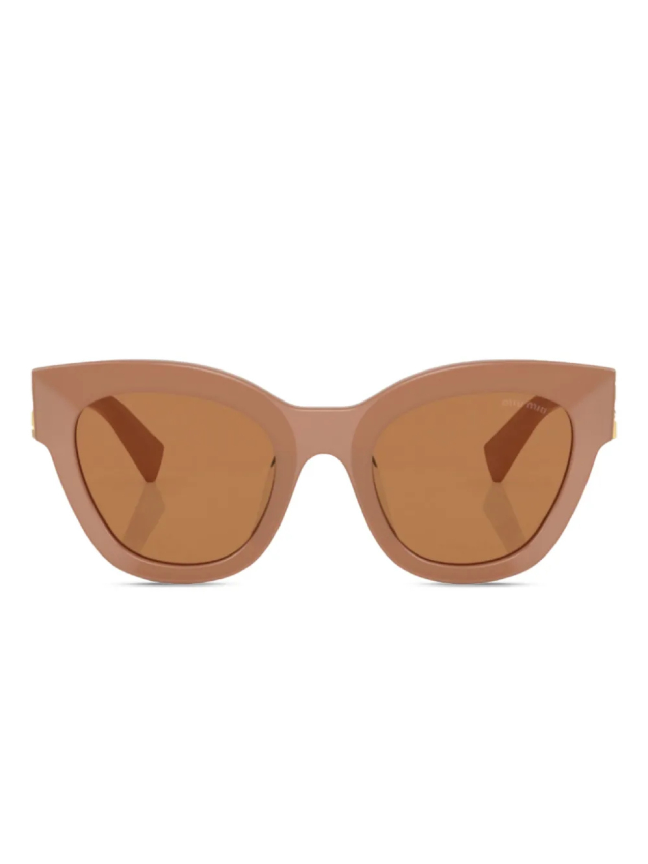 

Солнцезащитные очки Miu Miu Eyewear «кошачий глаз», нейтральный