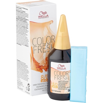 

Полуперманентная краска для волос Color Fresh № 8/0 Светло-русый 75 мл, Wella