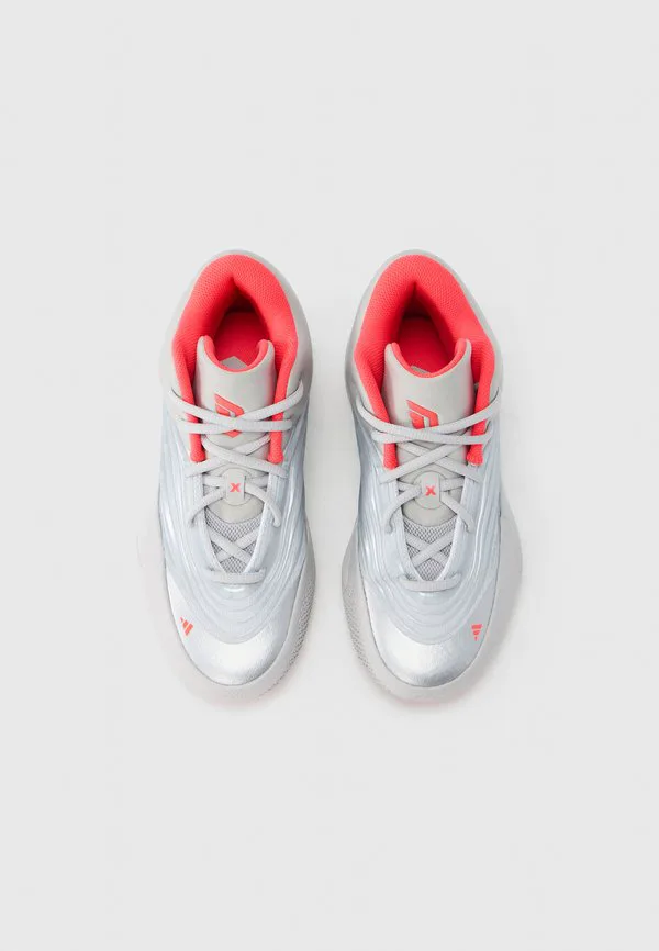 Баскетбольные кроссовки dame x унисекс Adidas Performance, Silver-Coloured/Grey/Lucid Red — фото 4