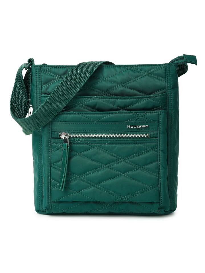 

Сумка через плечо Hedgren RFID 25 cm, цвет new quilt varsity green