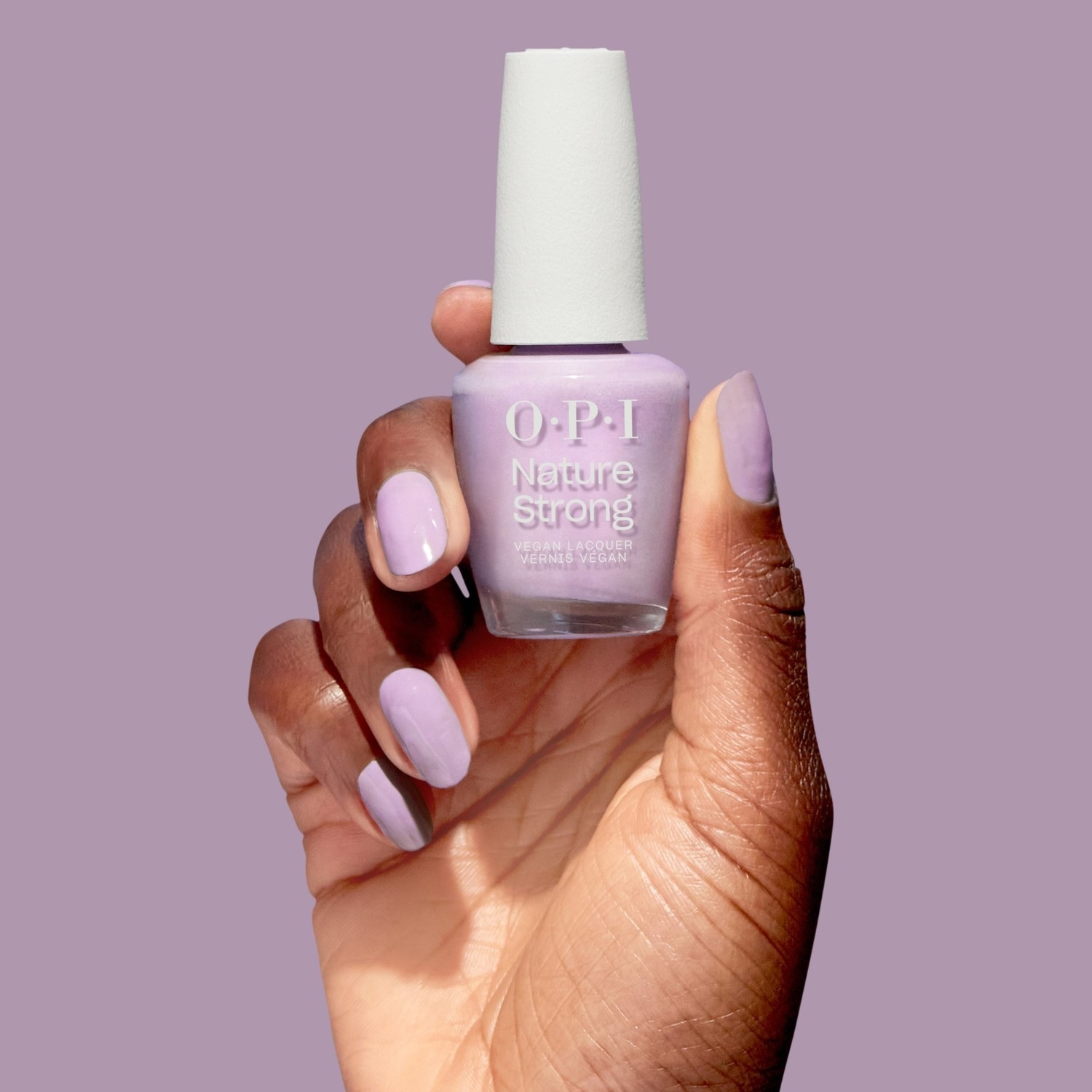 Лак для ногтей nature strong vegan Opi, nat021 - nat - spring into action, объем 15 мл — фото 4