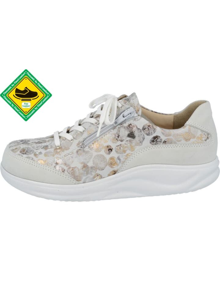 

Элегантные туфли на шнуровке Finn Comfort, цвет bianco/stone