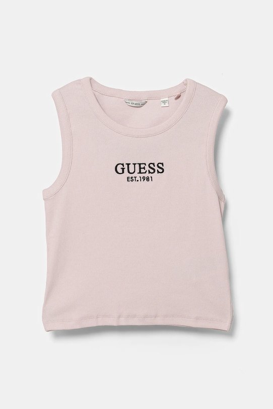 

Детский топ Guess, розовый