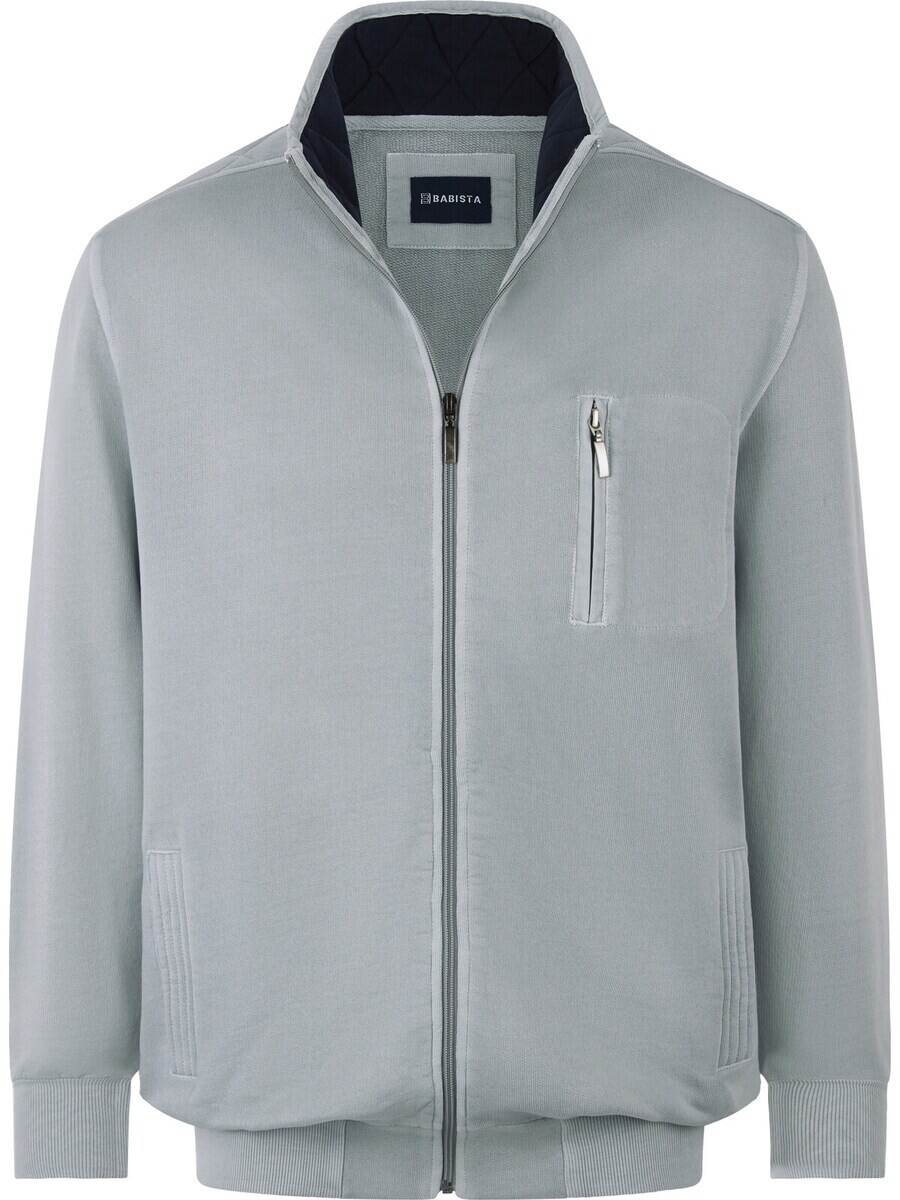 

Худи BABISTA Zip-Up Hoodie Benipari, серый