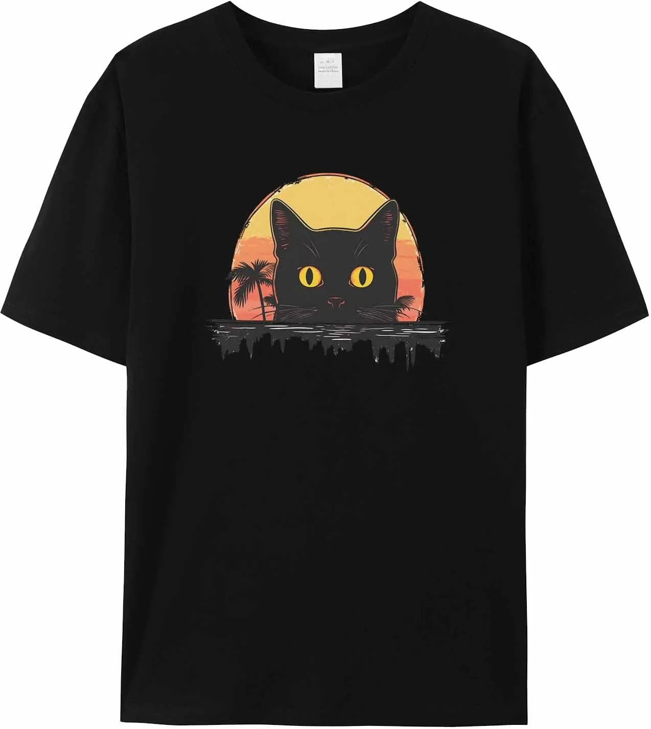 

Футболка мужская Black Cat с коротким рукавом jdudh