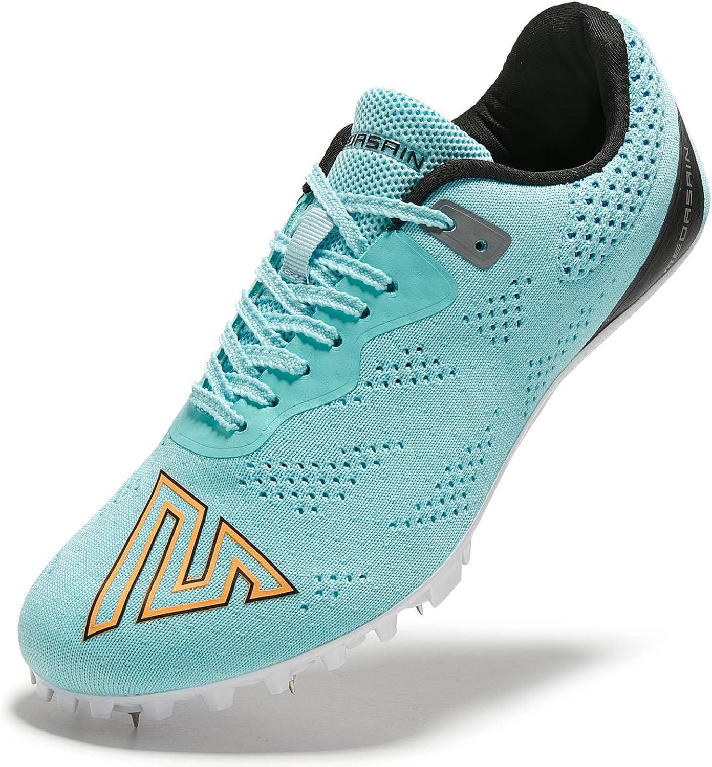 

Кроссовки для легкой атлетики для мужчин, женщин, детей, мальчиков, девочек, молодежи, профессиональные шиповки для спринта и бега Medasain, светло-голубой