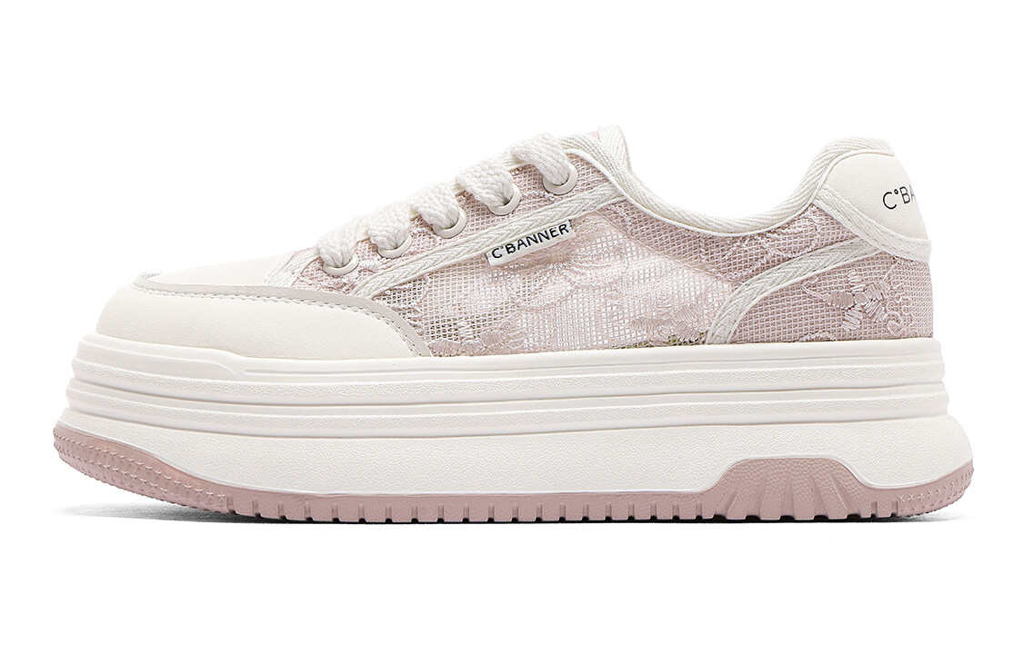 

Кроссовки CВ°BANNER Skateboard Shoes Women's Low-Top Pink, розовый