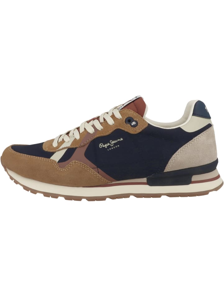 

Кроссовки на шнуровке Pepe Jeans, коричневый