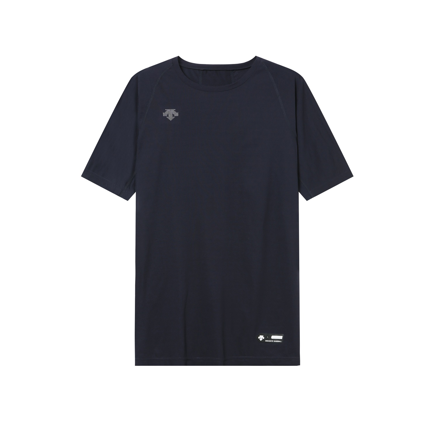 

DESCENTE Футболка мужская морская синяя, Синий, DESCENTE Футболка мужская морская синяя