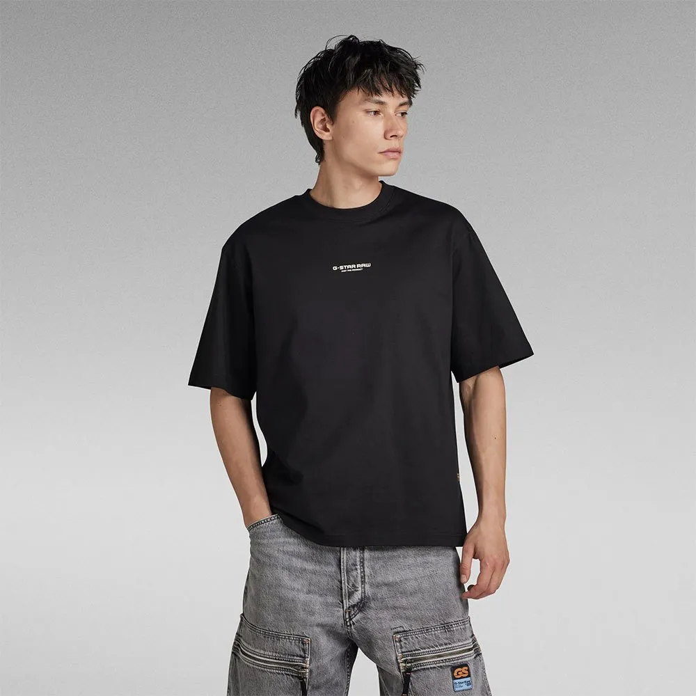 

Футболка с коротким рукавом G-Star Center Chest Boxy, черный