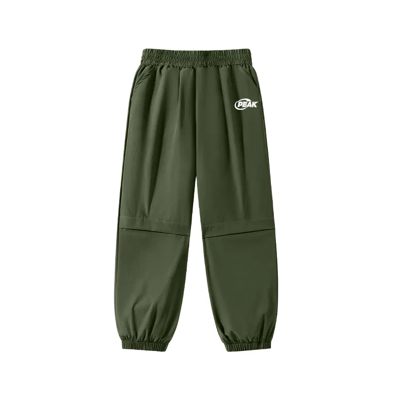 Детские быстросохнущие штаны PEAK Army Green