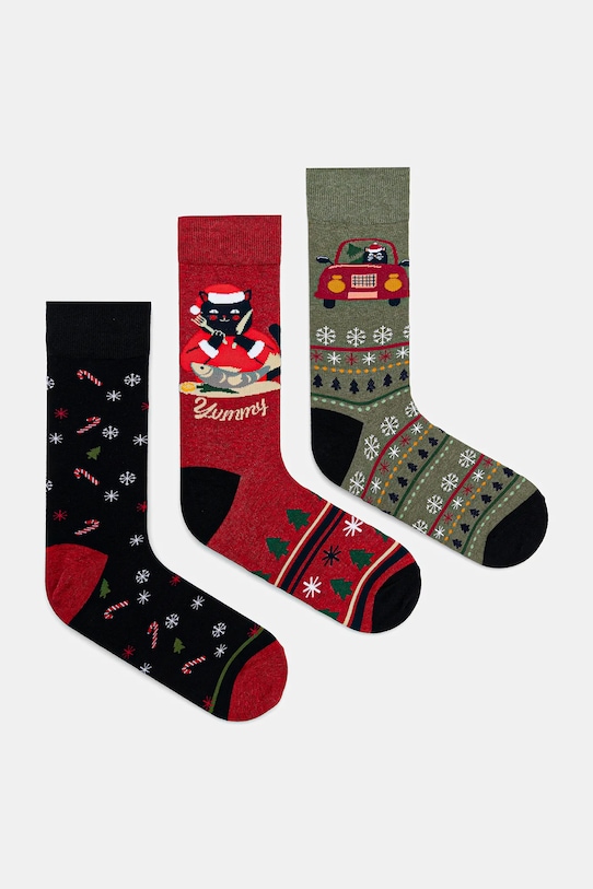 

3 пары хлопковых носков Medicine, мультиколор