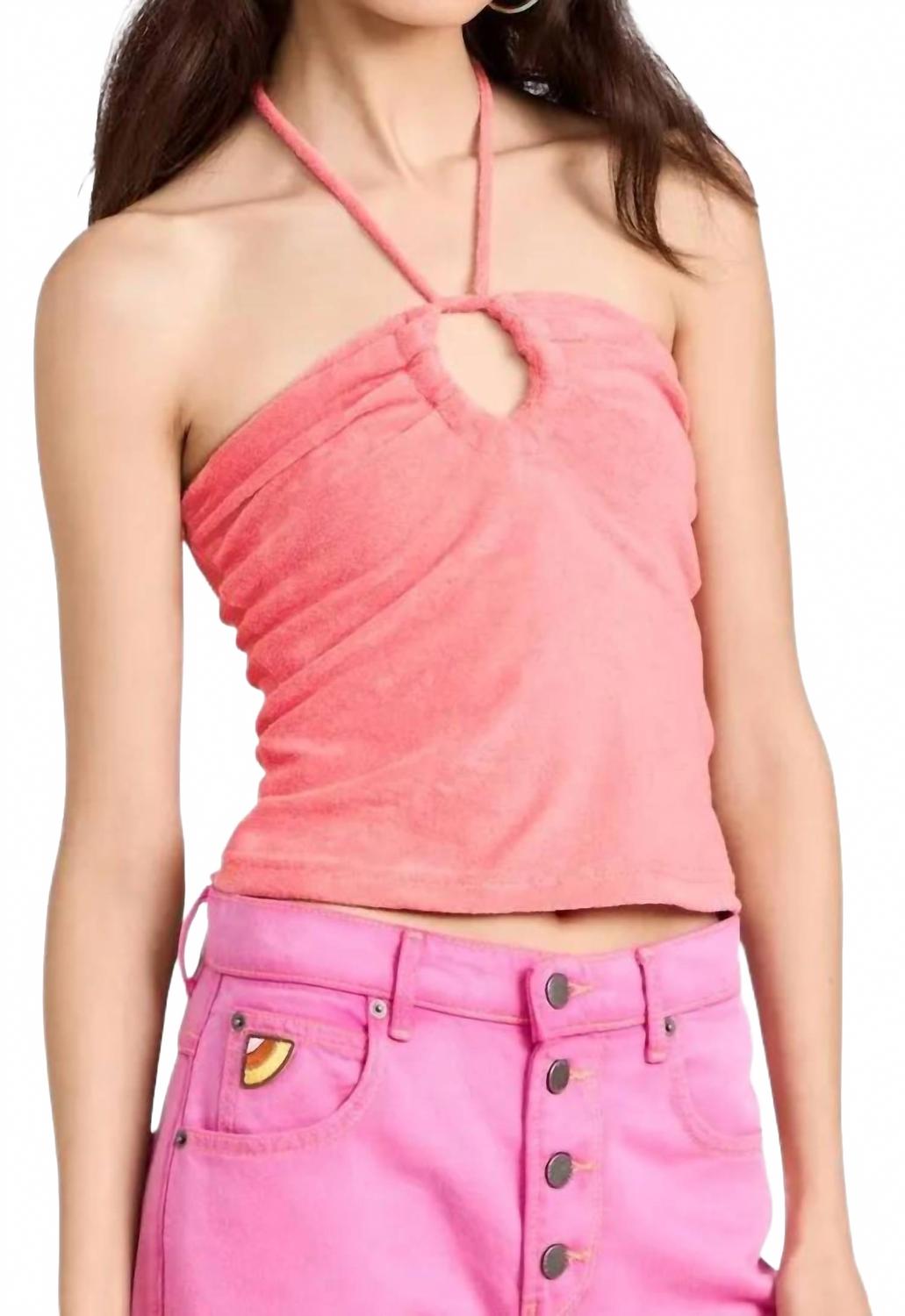 

Джипи топ на бретелях в розовом BAUM UND PFERDGARTEN