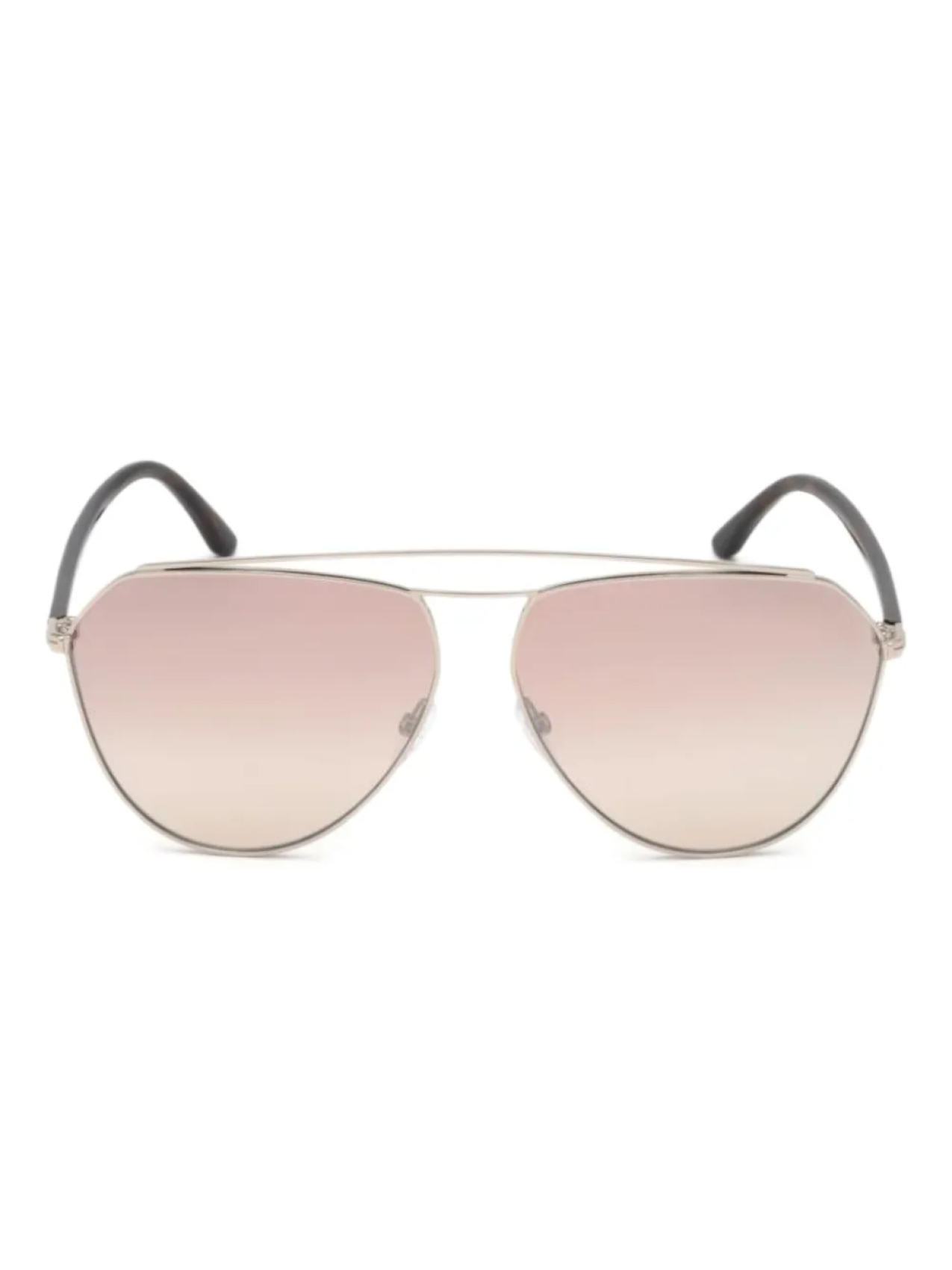 

Солнцезащитные очки TOM FORD Eyewear в геометрической оправе, черный