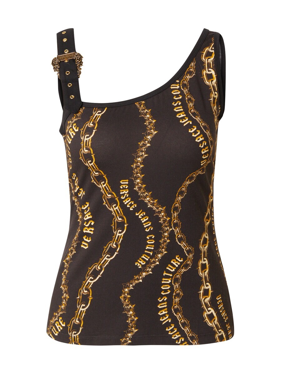 

Топ Versace Jeans Couture Top, черный