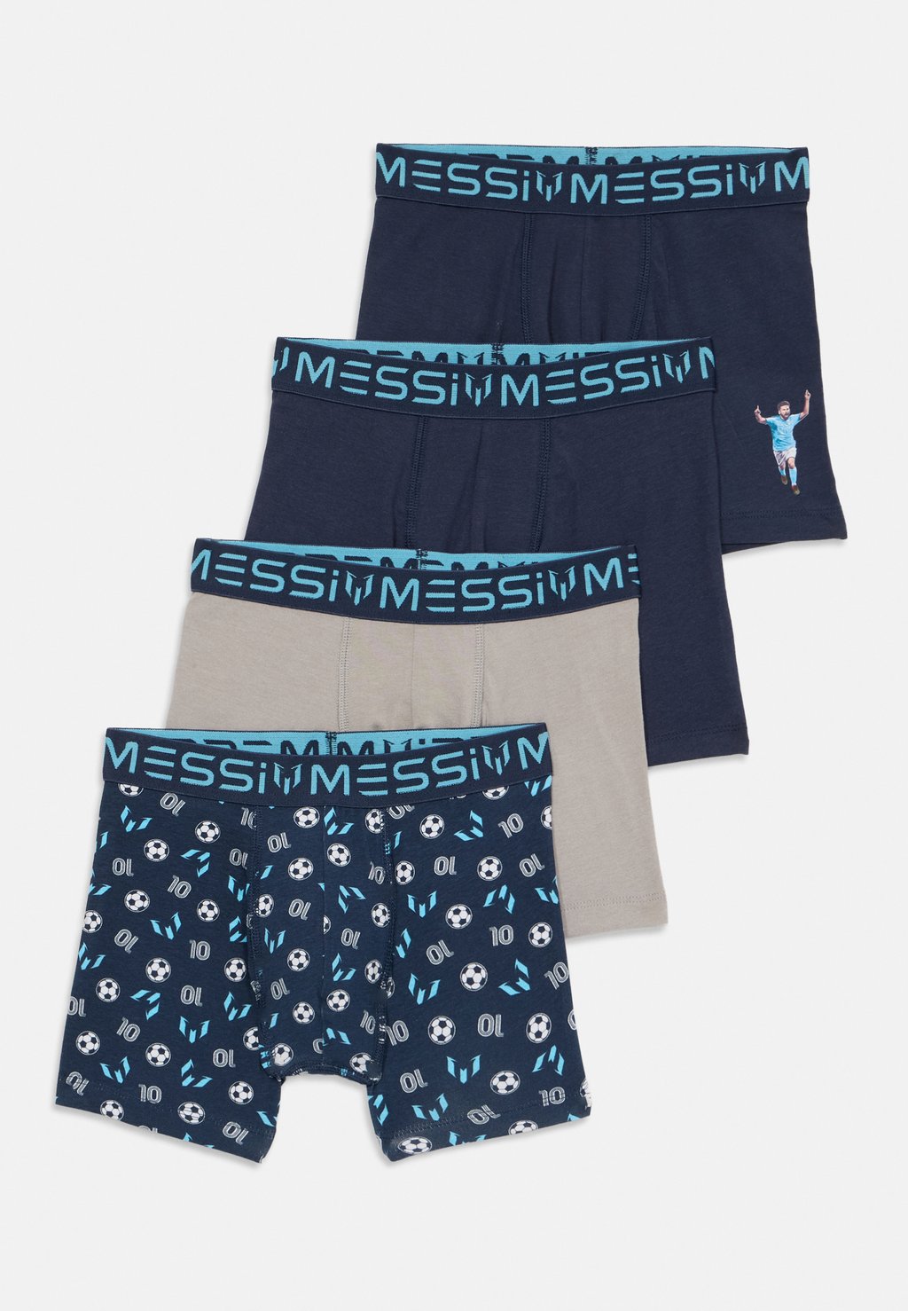 

Боксеры 4 PACK MESSI, синий