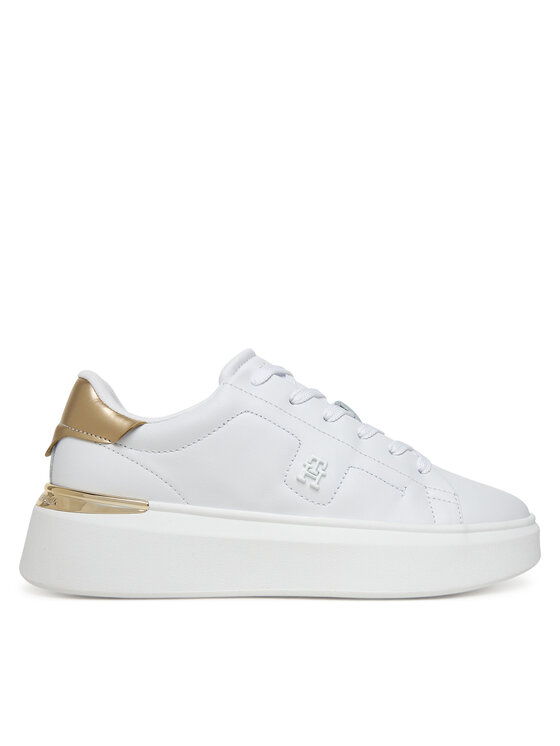 Кроссовки Chic Platform Gold FW0FW08817 Tommy Hilfiger, белый