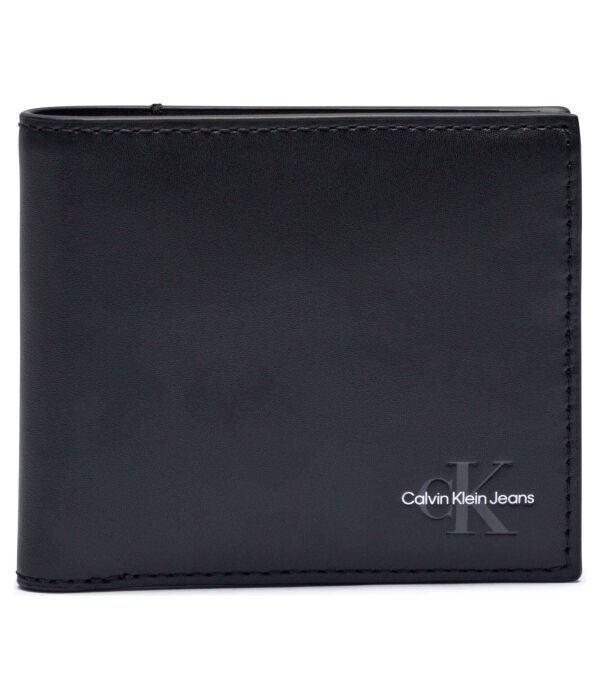 

Кожаный кошелек Calvin Klein Jeans, черный