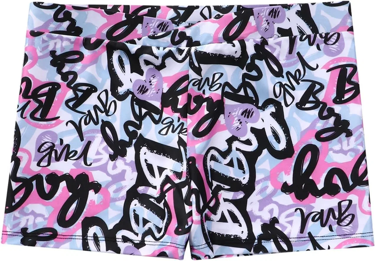 Детские спортивные шорты HULIJA, Graffiti Pink