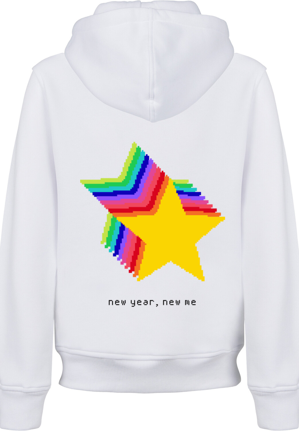 

Пуловер F4NT4STIC Hoodie SIlvester Party Happy People Only, белый