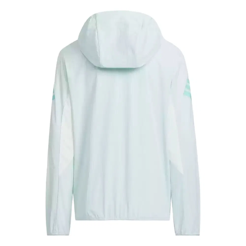 Детская куртка с капюшоном Moderate Adidas, Mint Green — фото 3