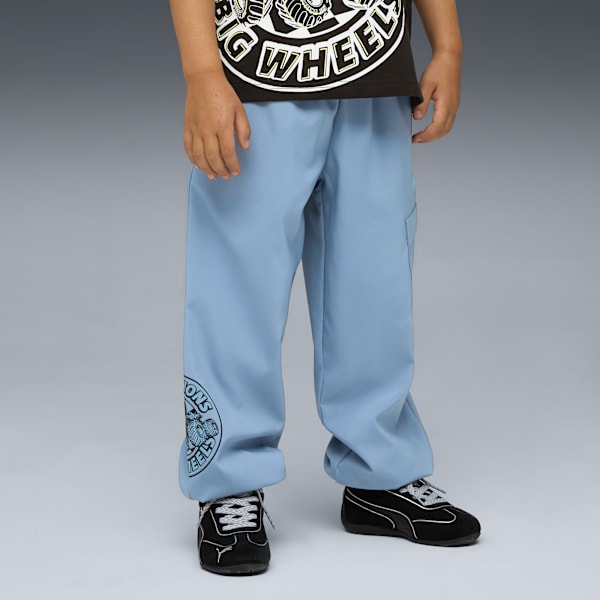 

Детские спортивные брюки-карго Puma X Hot Wheels Monster Trucks, синий