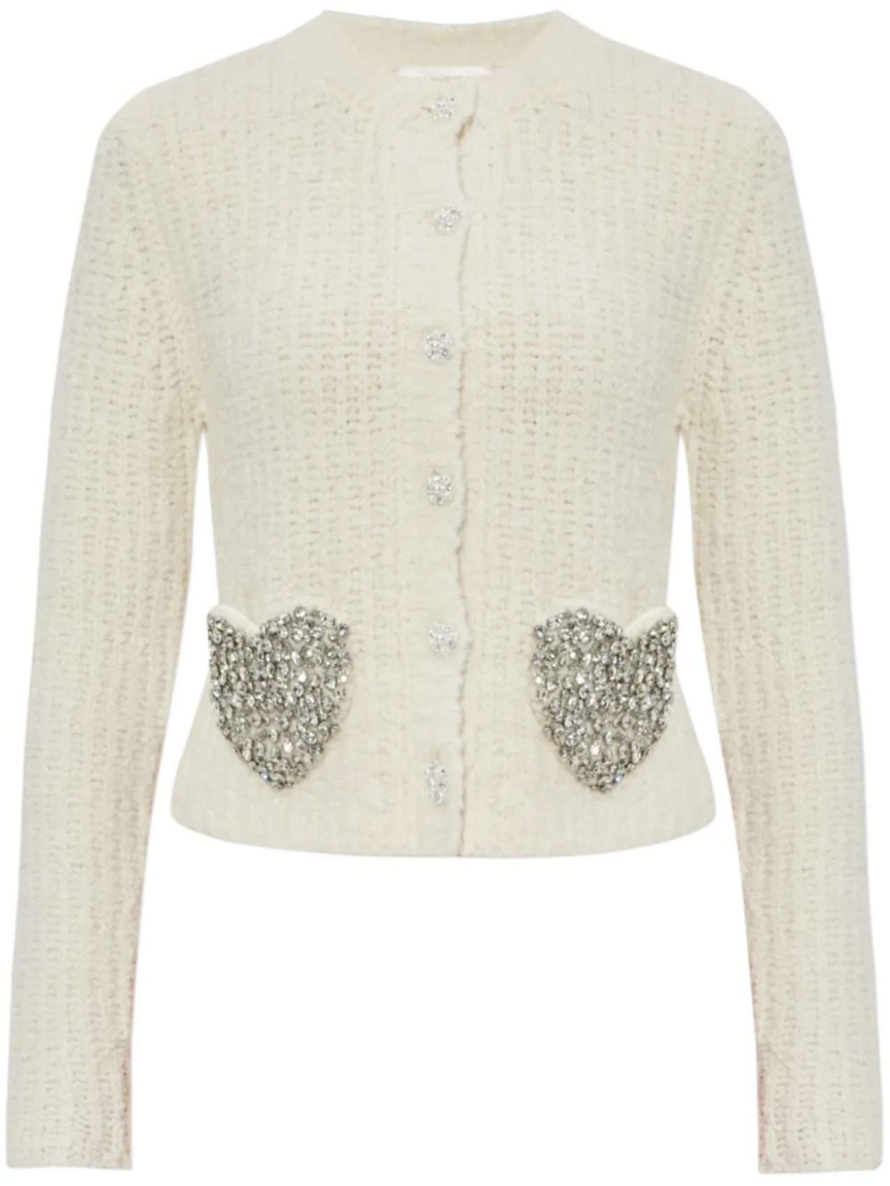 

Кардиган Leocadia LoveShackFancy, белый