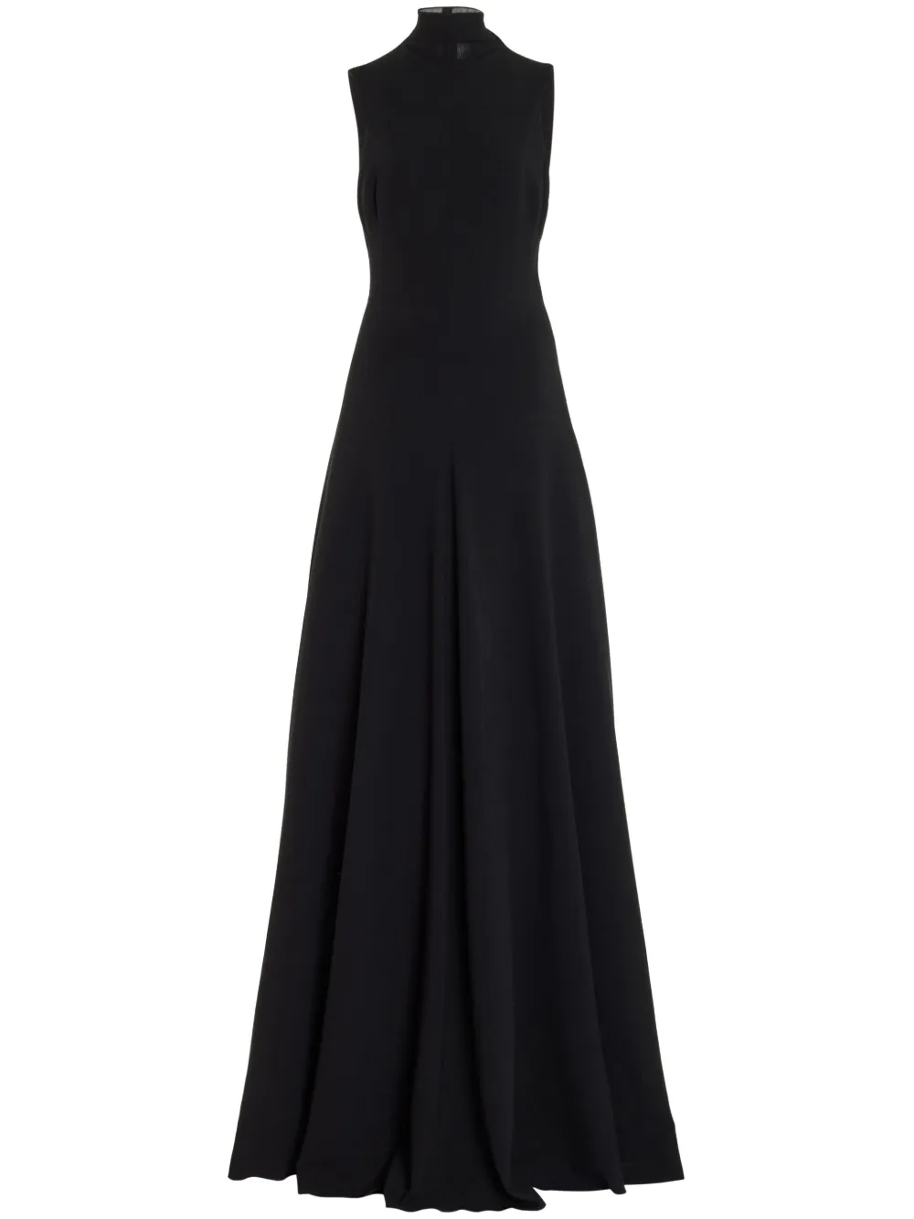 

Платье макси Aurora Brandon Maxwell, черный