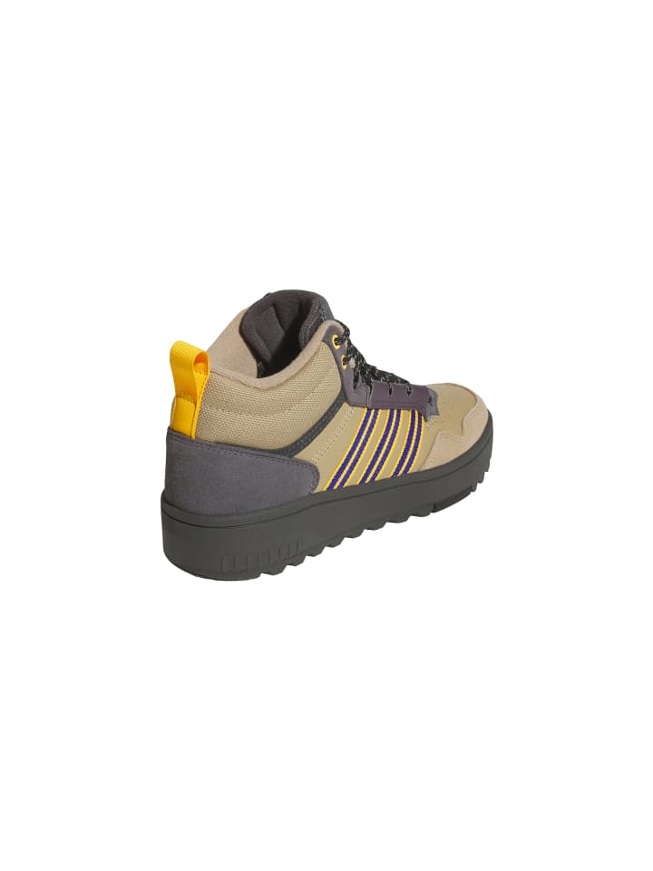 Adidas Низкие кроссовки Low Hoops 4.0 Mid Winterized J в разноцветном исполнении — фото 3