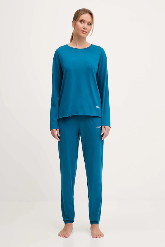 

Хлопковая пижама United Colors Of Benetton, синий