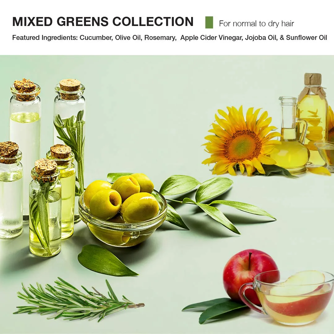 Увлажняющий кондиционер для волос MOP Mixed Greens без парабенов, свежий аромат. 1000 мл (1 шт.) — фото 3