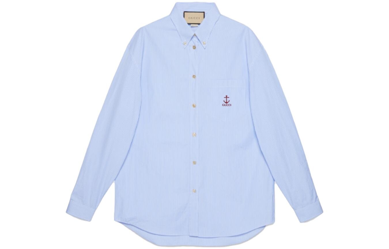 

Женская рубашка GUCCI, цвет Blue