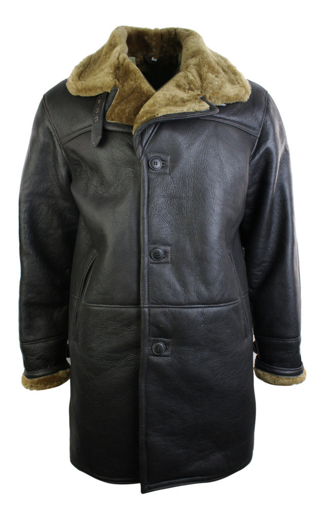 

Куртка из овчины Roy Duffle Crombi TruClothing, коричневый