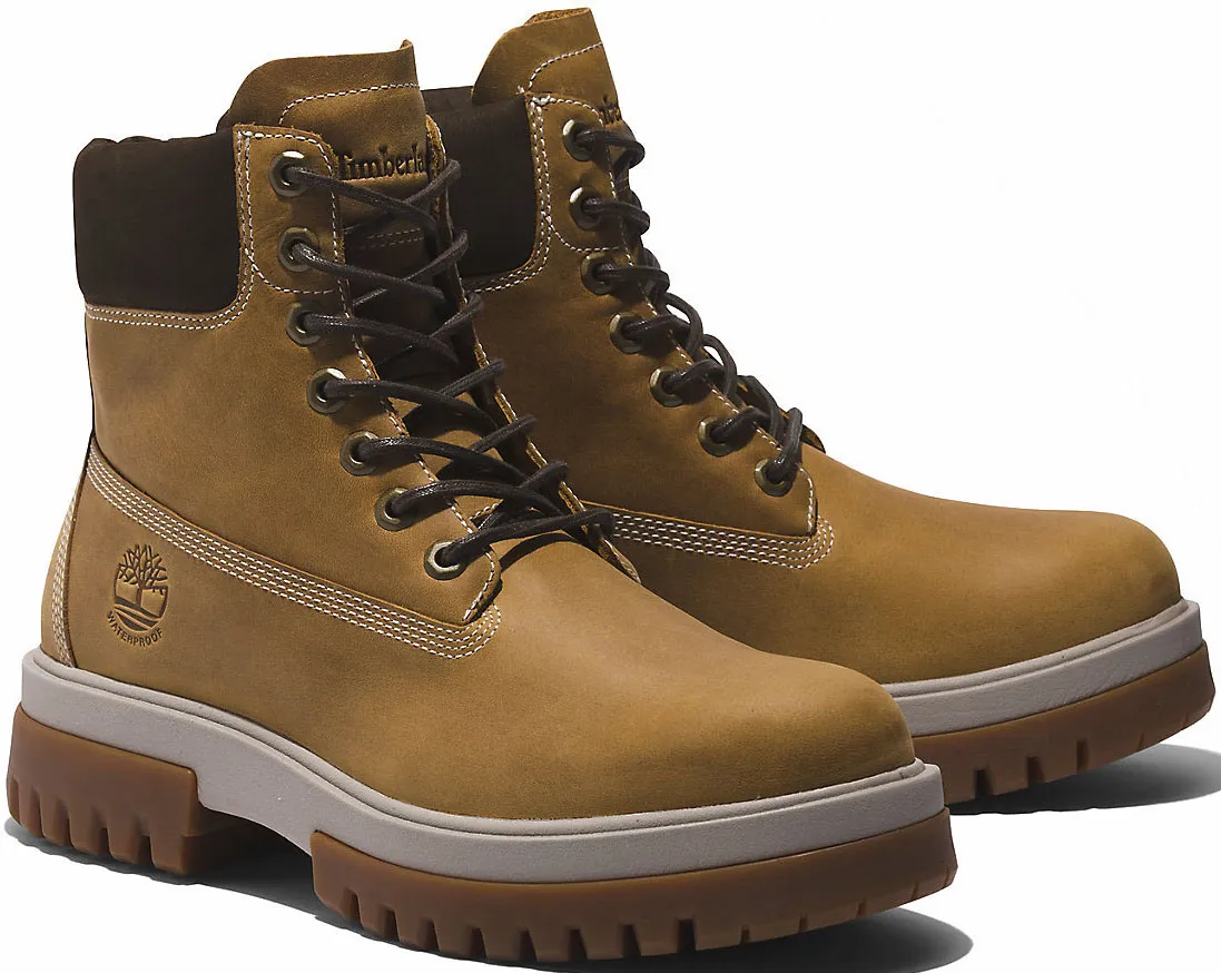 

Ботинки Timberland на шнуровке "ARBOR ROAD MID LACE UP WATERPROOF BOOT", водонепроницаемые, цвет Wheat