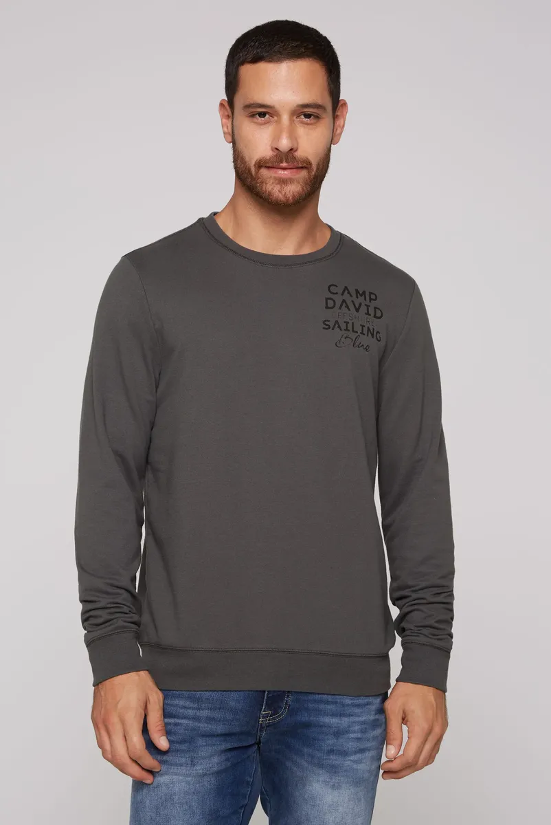 

Свитер CAMP DAVID из хлопка, цвет Ash