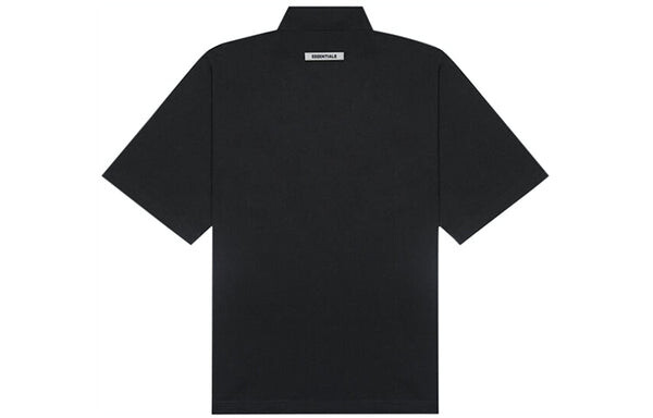 Рубашка ss20 logo polo shirt 'black' Fear Of God Essentials, черный — фото 3